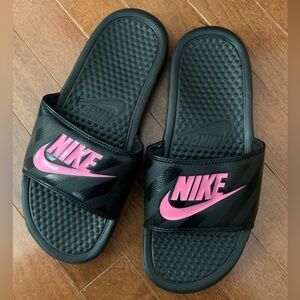 Nike Sandals black&Pink